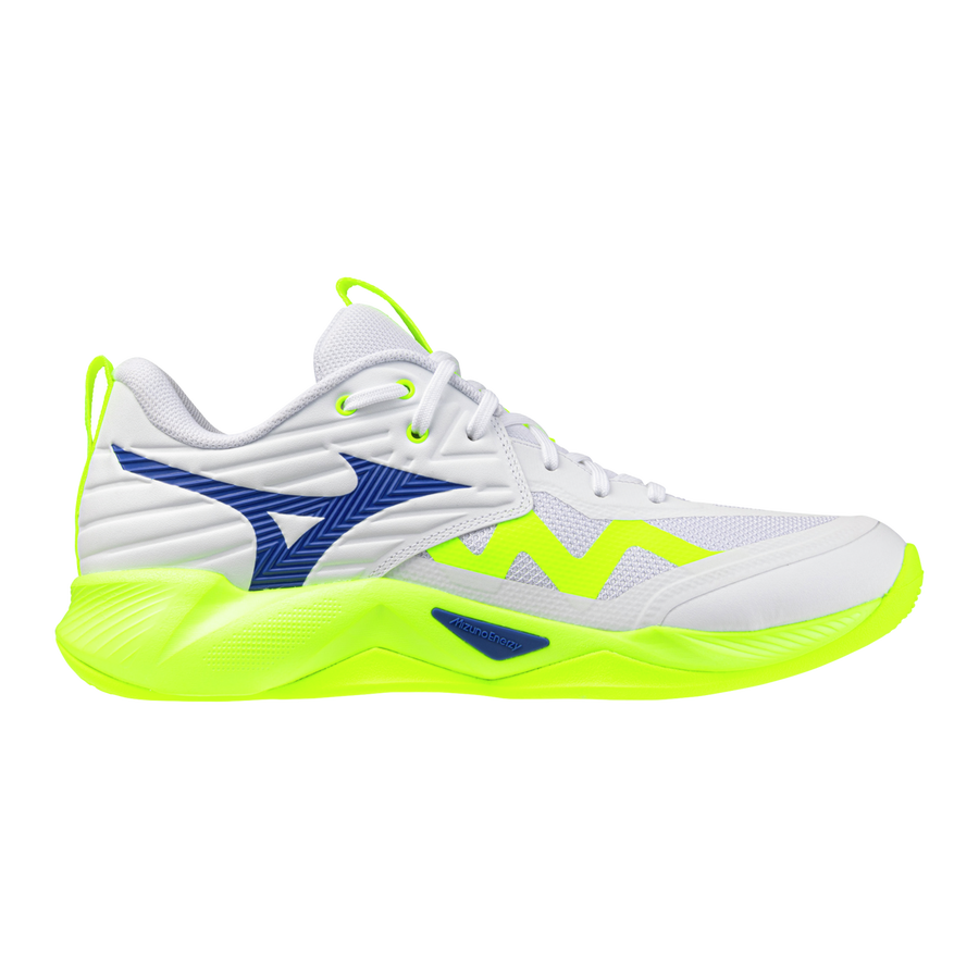 Mizuno WAVE MOMENTUM PRO White/Lightning Yellow/Dazzlin