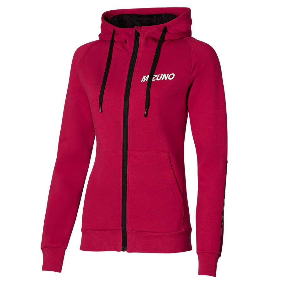 Mizuno K Sweat Jacket Persian Red