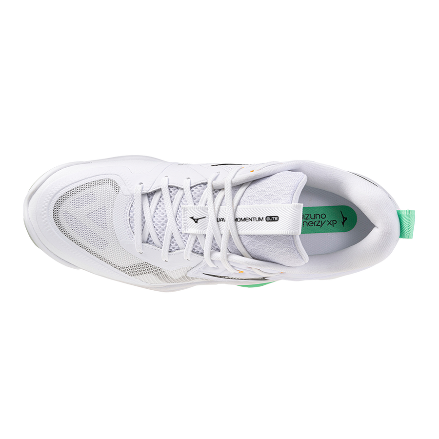 Mizuno WAVE MOMENTUM ELITE White/Black/Frozen Emerald