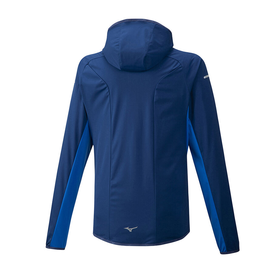 Mizuno Hybrid BT Hoodie Estate Blue