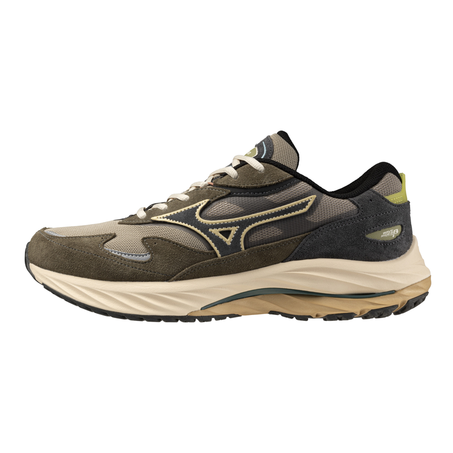 Mizuno WAVE RIDER BETA Vintage Khaki/Black Sand/Grape Leaf