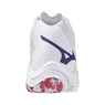 Mizuno WAVE LIGHTNING Z8 MID White/VioletIndigo/CamelliaRos