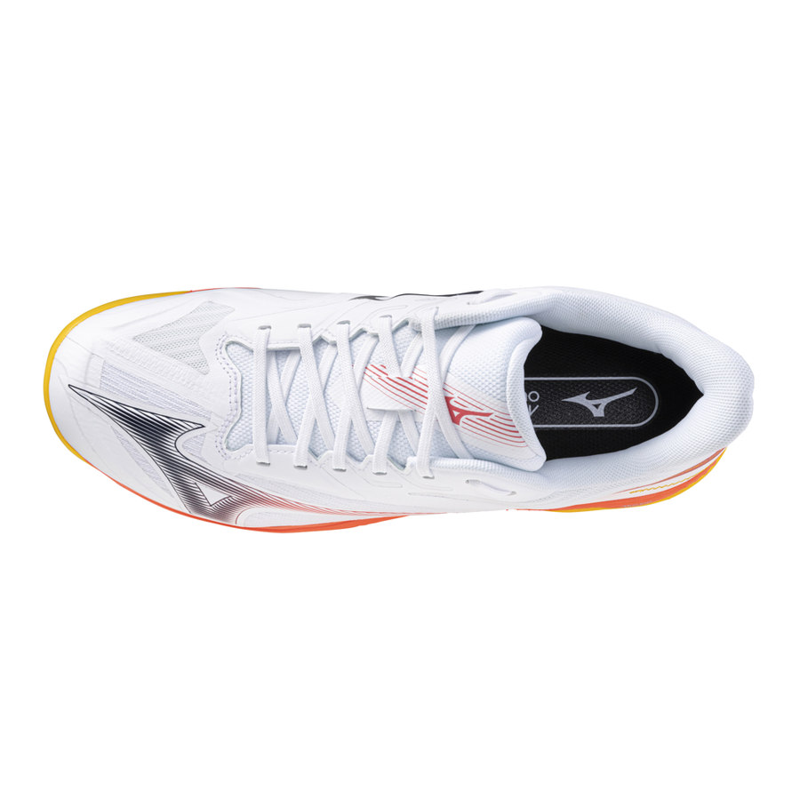 Mizuno WAVE EXCEED COURT CC White/Calypso Coral/Citrus
