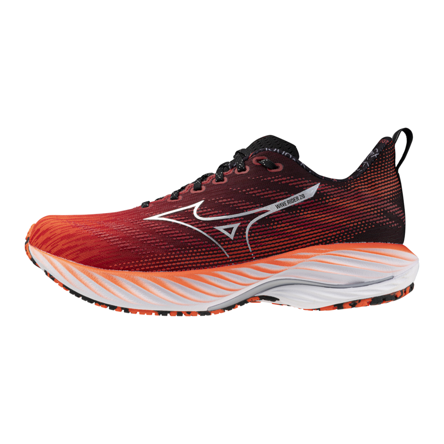 Mizuno WAVE RIDER 28 AMSTERDAM 2024 Mizuno ignition red/silver/black