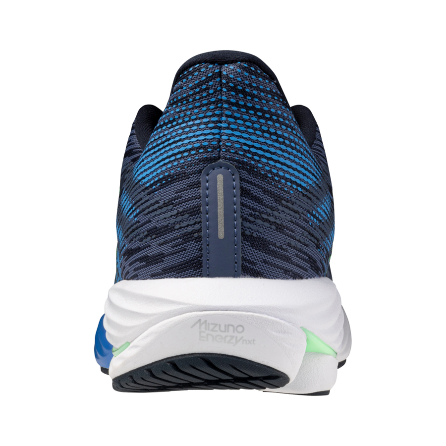 Mizuno WAVE RIDER 28 VintageIndigo/NeoMint/FrontBlu