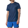 Mizuno Graphic Short Sleeve Tee(M) Estate Blue