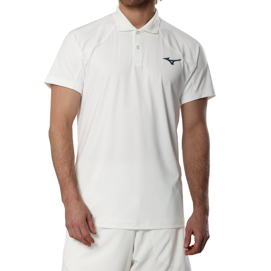 Mizuno Short Sleeve Polo(M) White