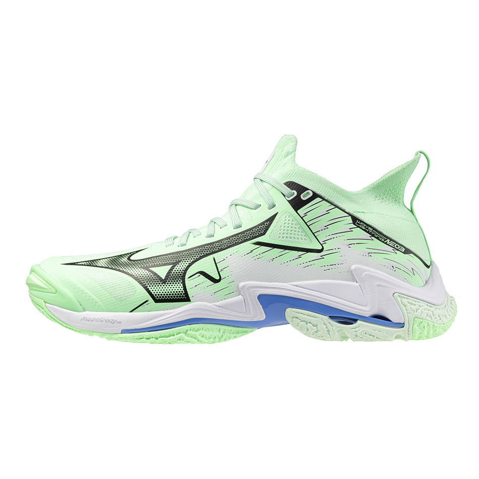 Mizuno WAVE LIGHTNING NEO 3 Neo Mint/Black/Frontier Blue
