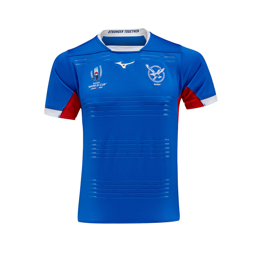 Namibia Rwc Home Jersey T Shirts Rugby Mizuno Eu