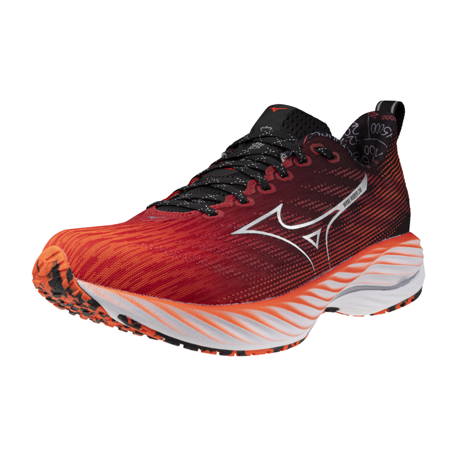 Mizuno WAVE RIDER 28 AMSTERDAM 2024 Mizuno ignition red/silver/black