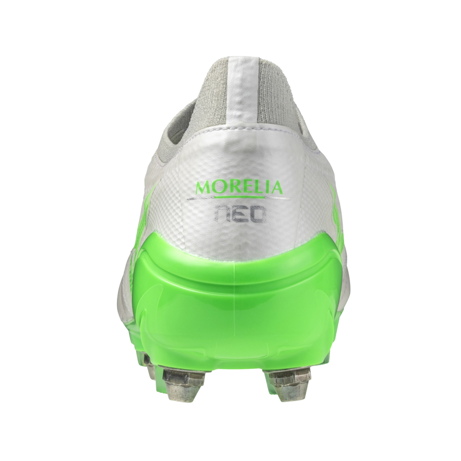 Mizuno MORELIA NEO IV BETA ELITE MIX White/neon green/cool gray 3c