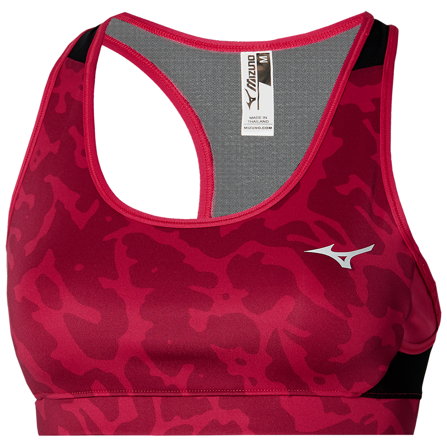 Mizuno Alpha Graphic Bra Persian Red
