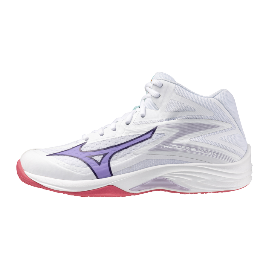 Mizuno THUNDER BLADE Z MID White/VioletIndigo/CamelliaRos
