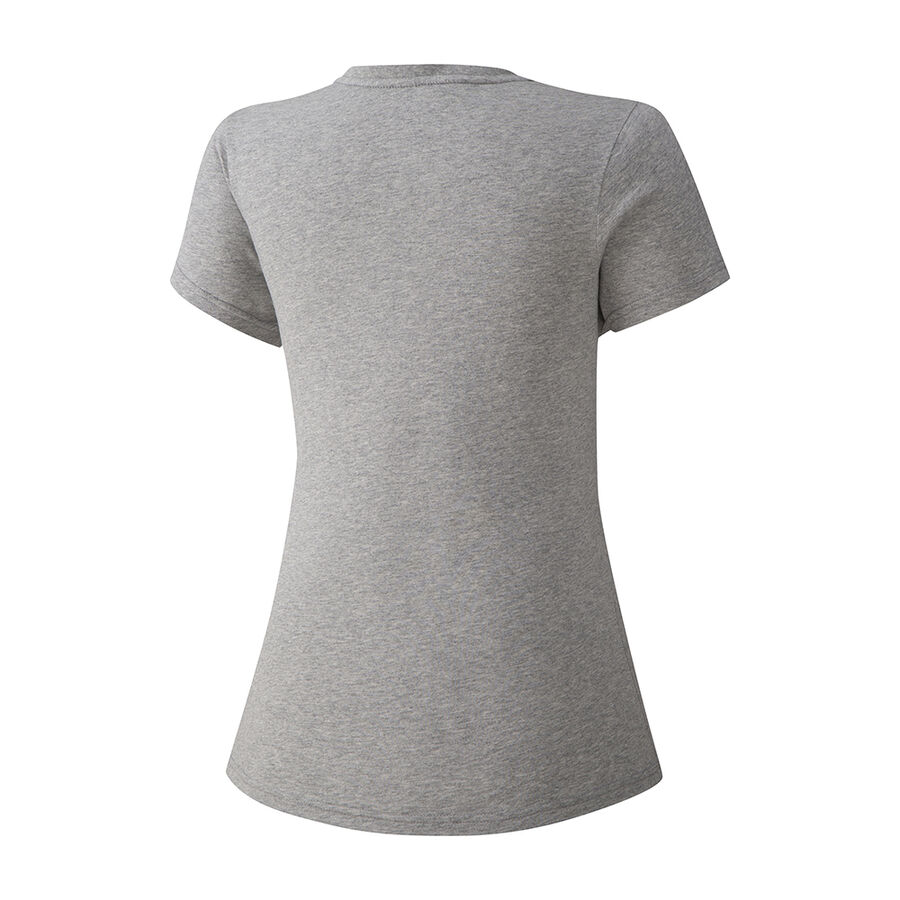 Mizuno RB Tee Grey Melange