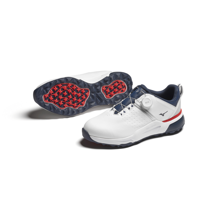 Mizuno Hazard Enerzy Boa White/Dress Blues