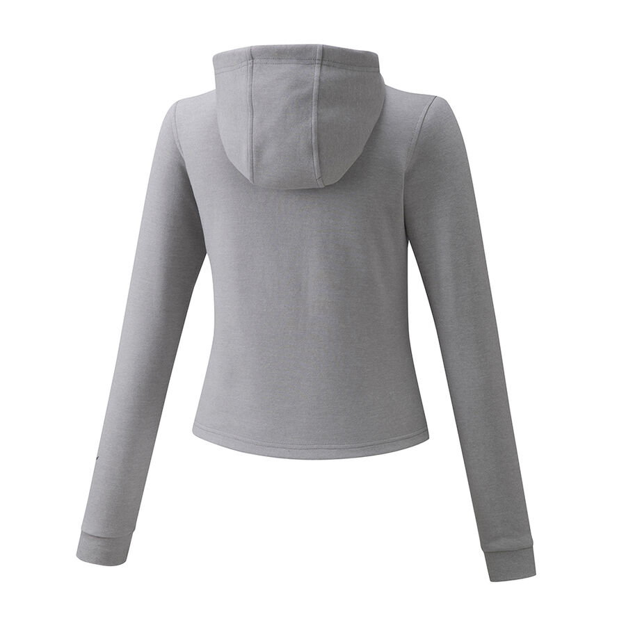 Mizuno Hoody Grey Melange