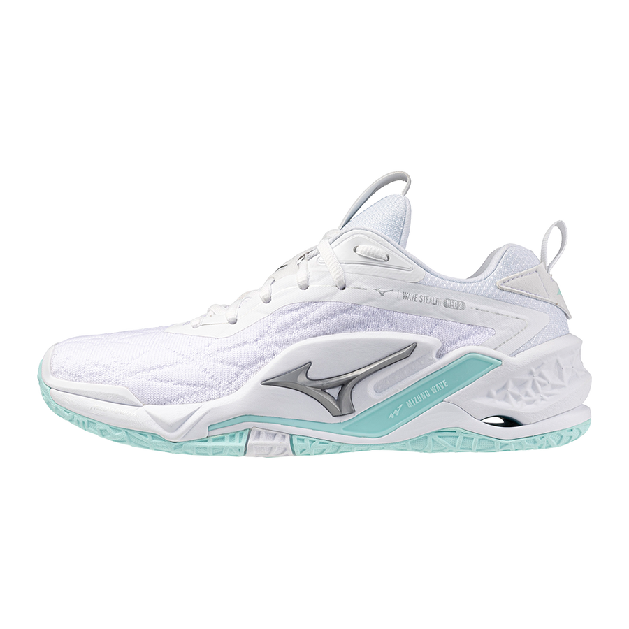 Mizuno WAVE STEALTH NEO 2 White/Blue Tint