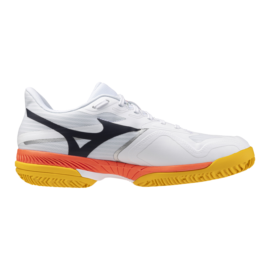 Mizuno WAVE EXCEED COURT CC White/Calypso Coral/Citrus