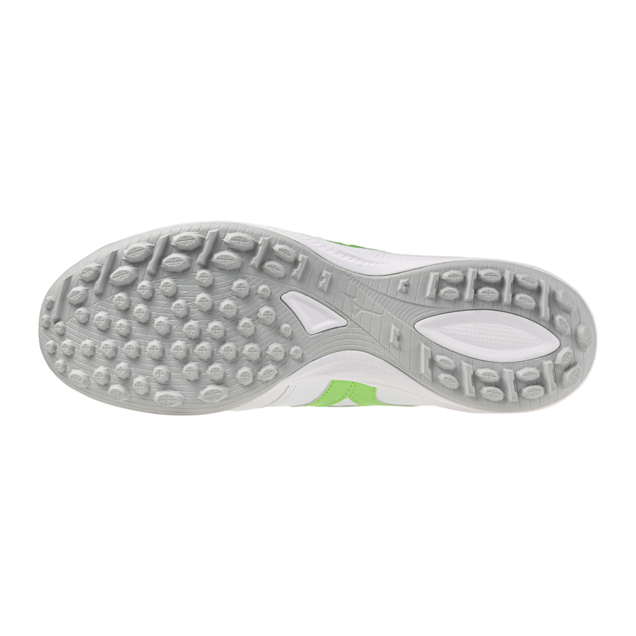 Mizuno MORELIA SALA ELITE TF White/neon green/galaxy silver