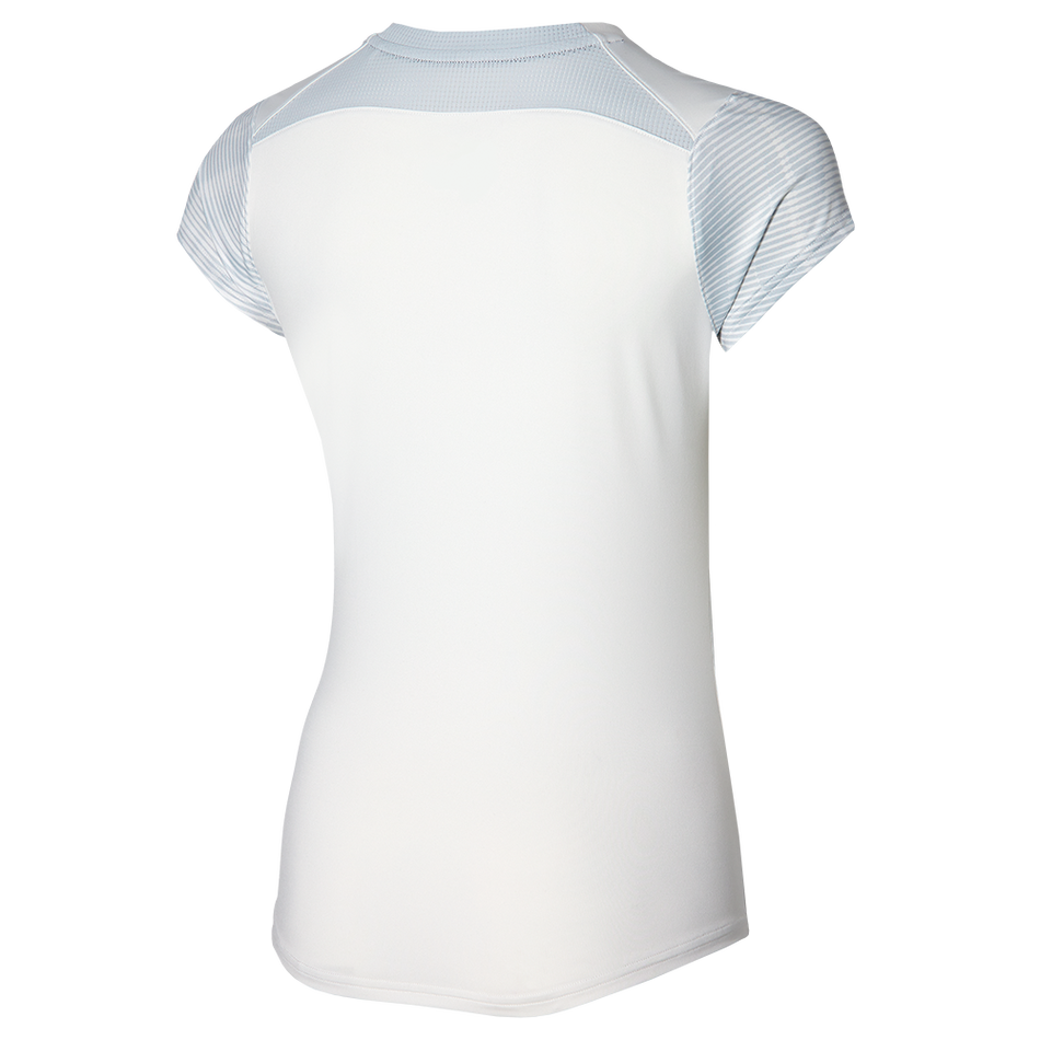 Mizuno Charge Printed Tee  White