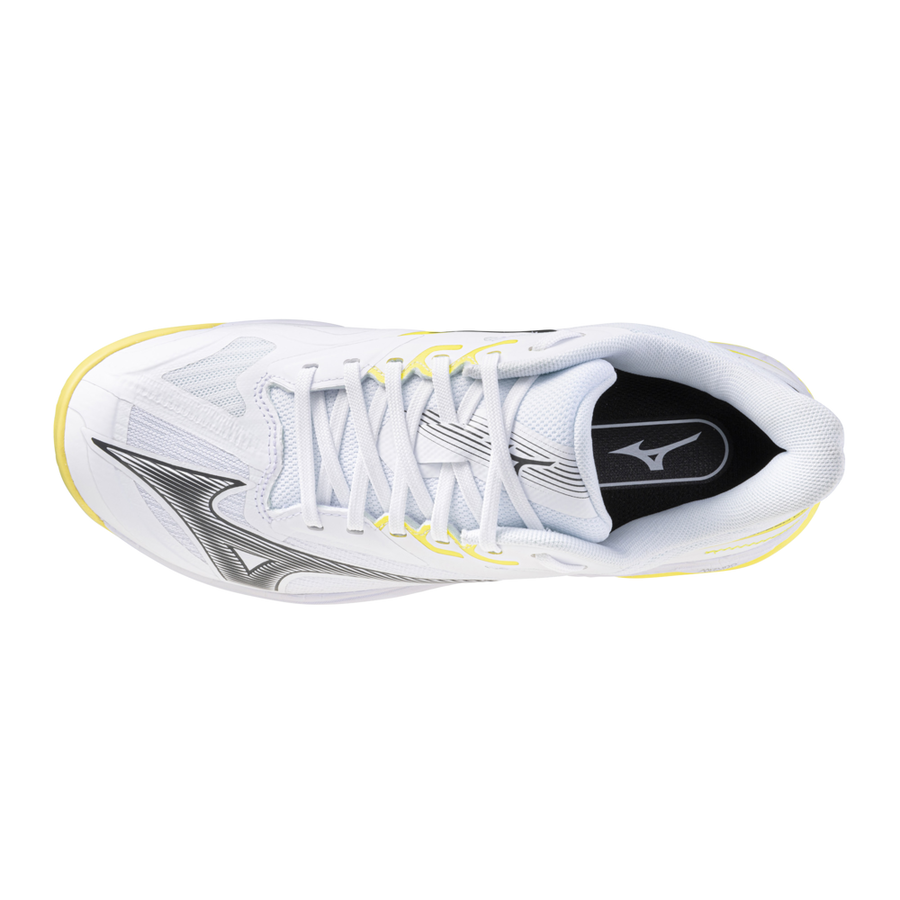 Mizuno WAVE EXCEED COURT PADEL White/Black Sand/Lemon Tonic
