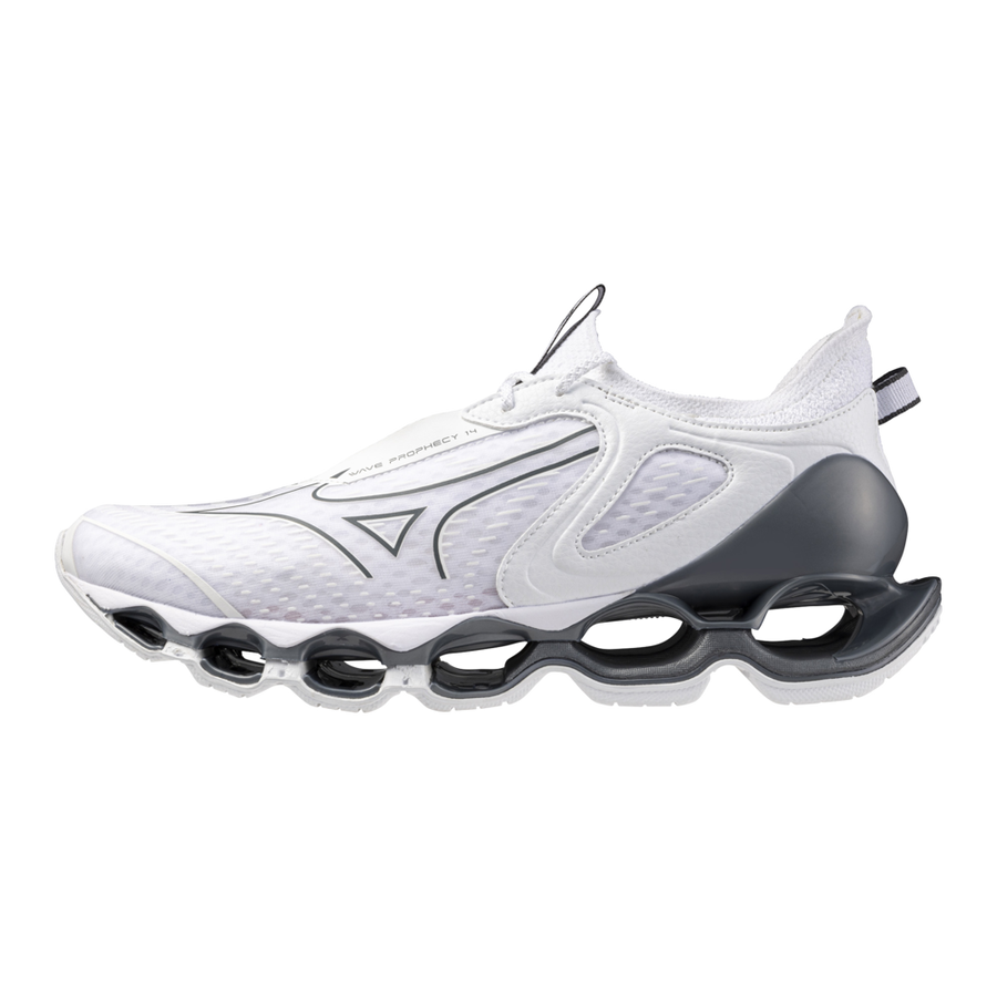 Mizuno INFINITY WAVE White/Metallic Gray