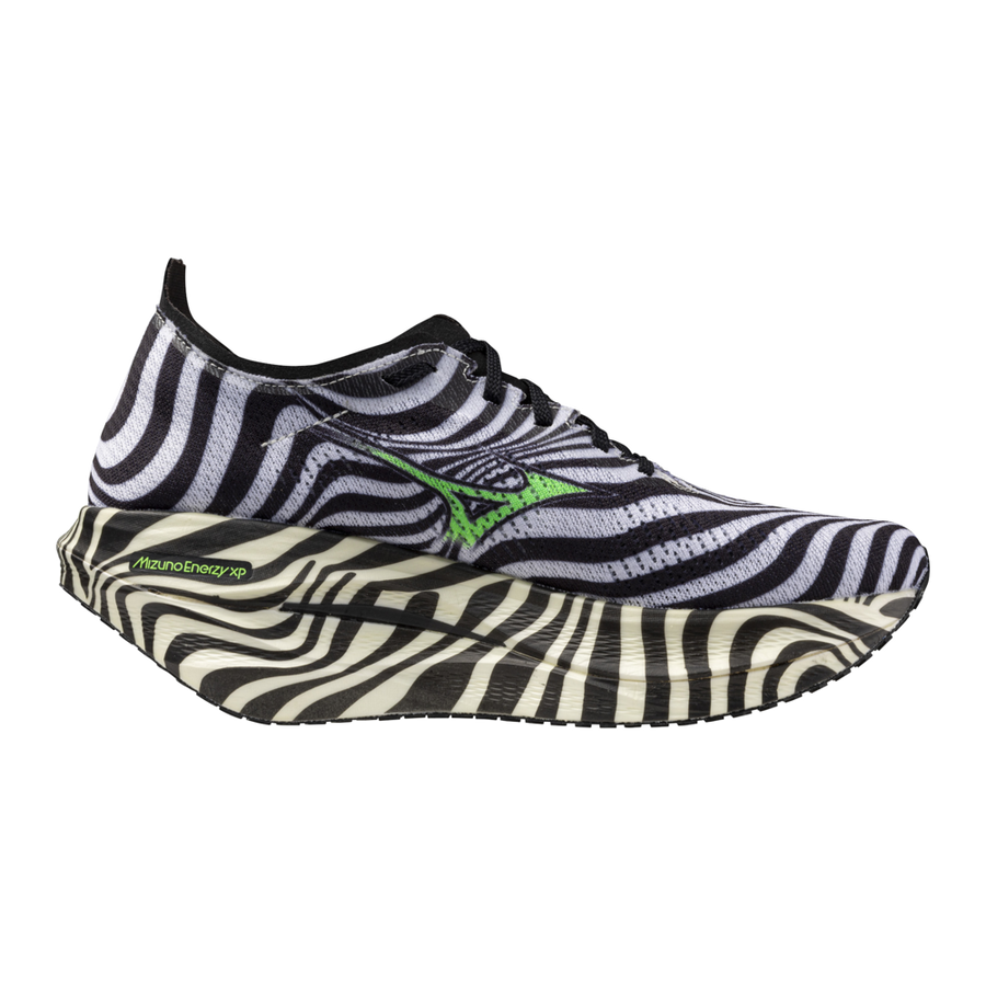 Mizuno WAVE REBELLION PRO Beta Black/green gecko/white