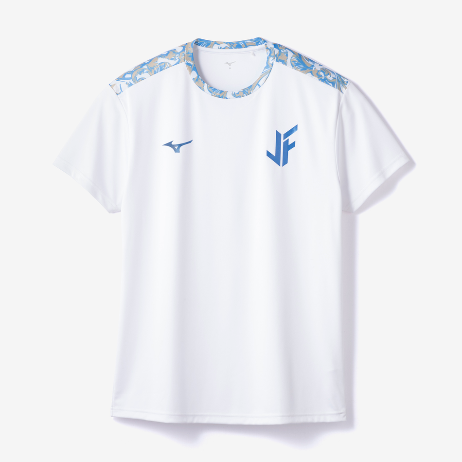 Mizuno JF TRAINING SHIRT HALF SLEEVE White