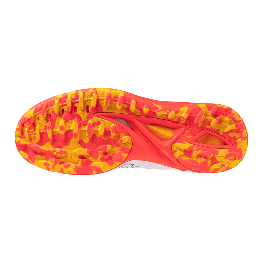 Mizuno WAVE LEOPARDUS White/Fiery Coral 2/Citrus