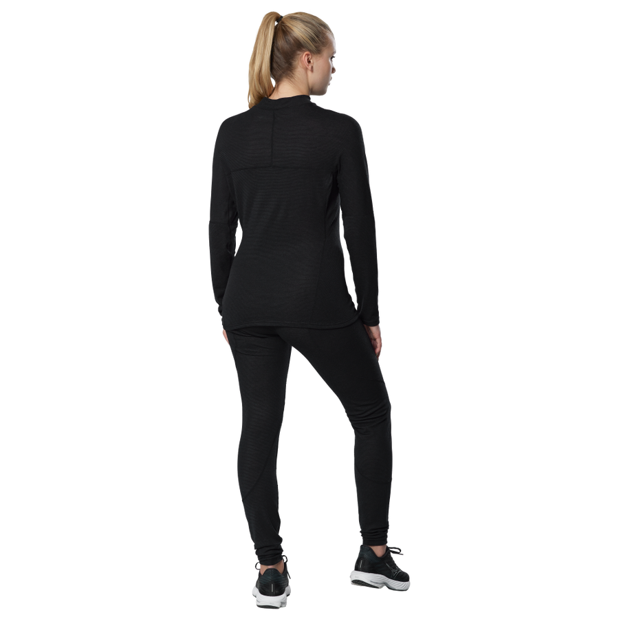 Mizuno Premium Merino Wool High Neck Black