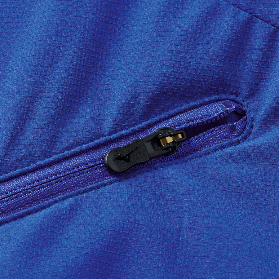 Mizuno Active Alpha Hodded Jacket Sodalite Blue