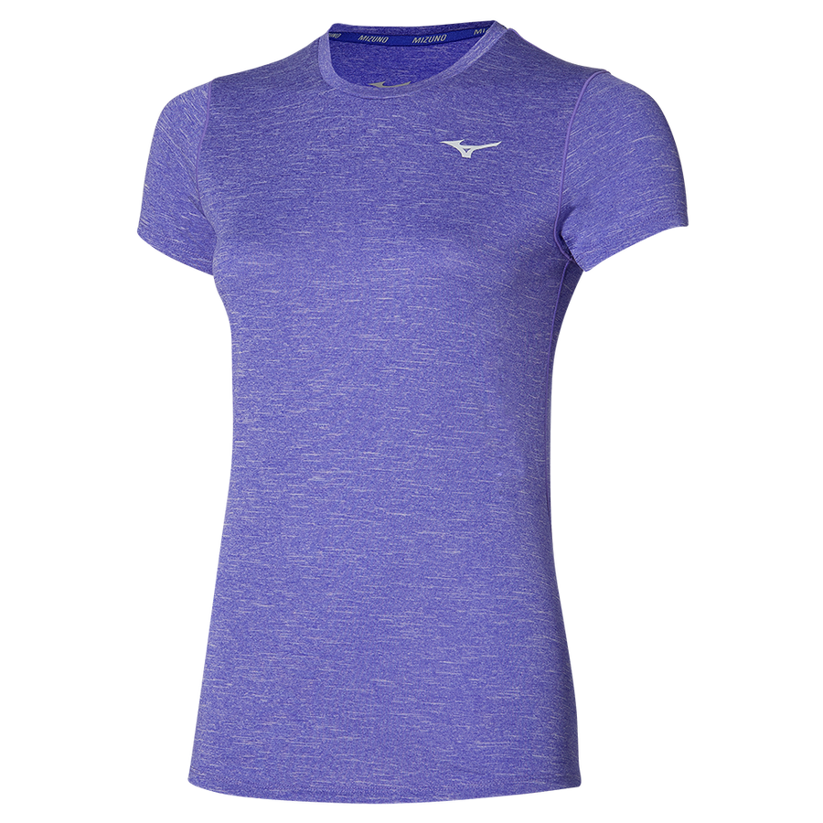 Mizuno Core graphic tee Violet Blue