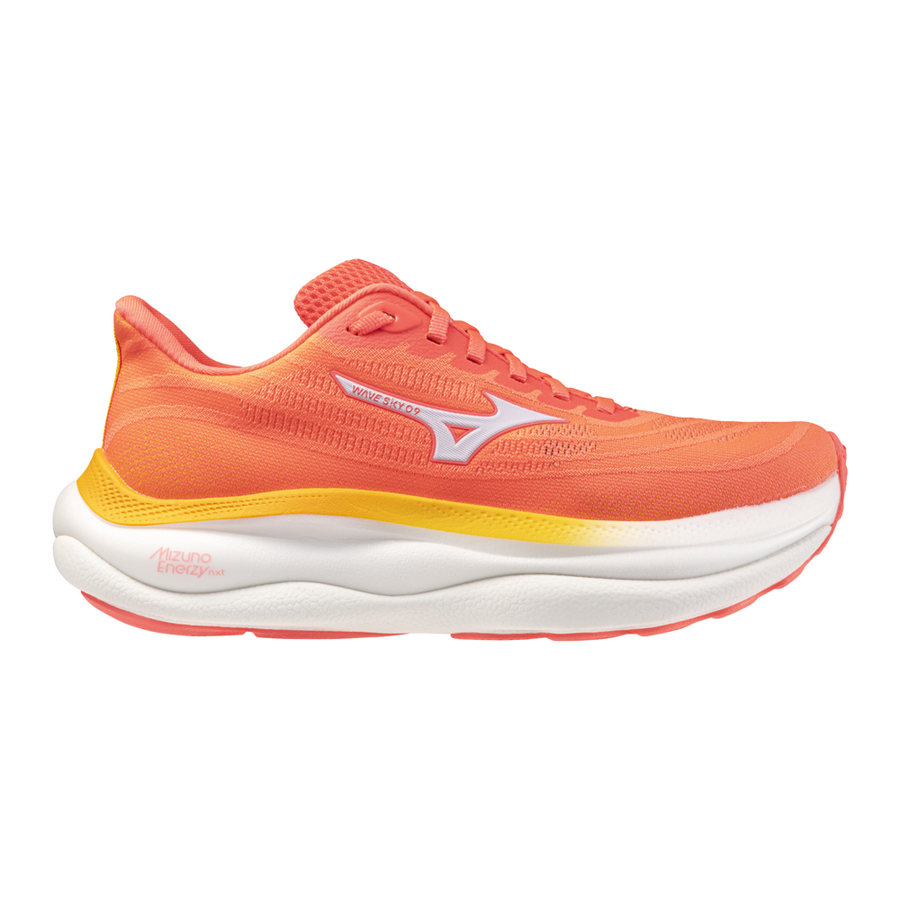 Mizuno WAVE SKY 9 Striking Coral/BaseballWhite/C