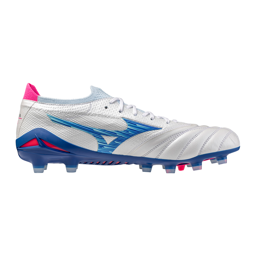 Mizuno MORELIA NEO IV BETA JAPAN White/Tanager Turquoise/Pink Tetra
