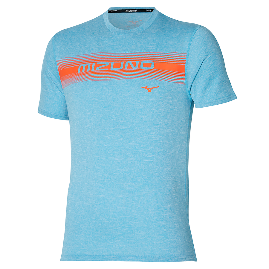 Mizuno Core Mizuno Tee Maui Blue