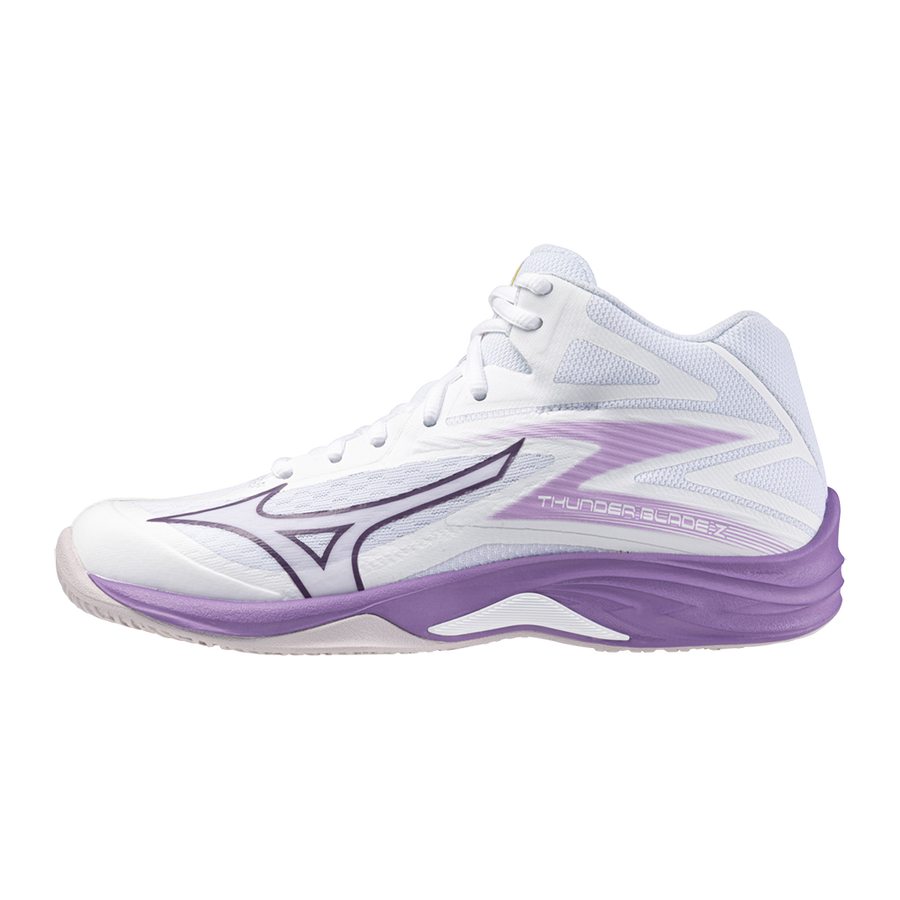 Mizuno THUNDER BLADE Z MID White/patrician purple/quince