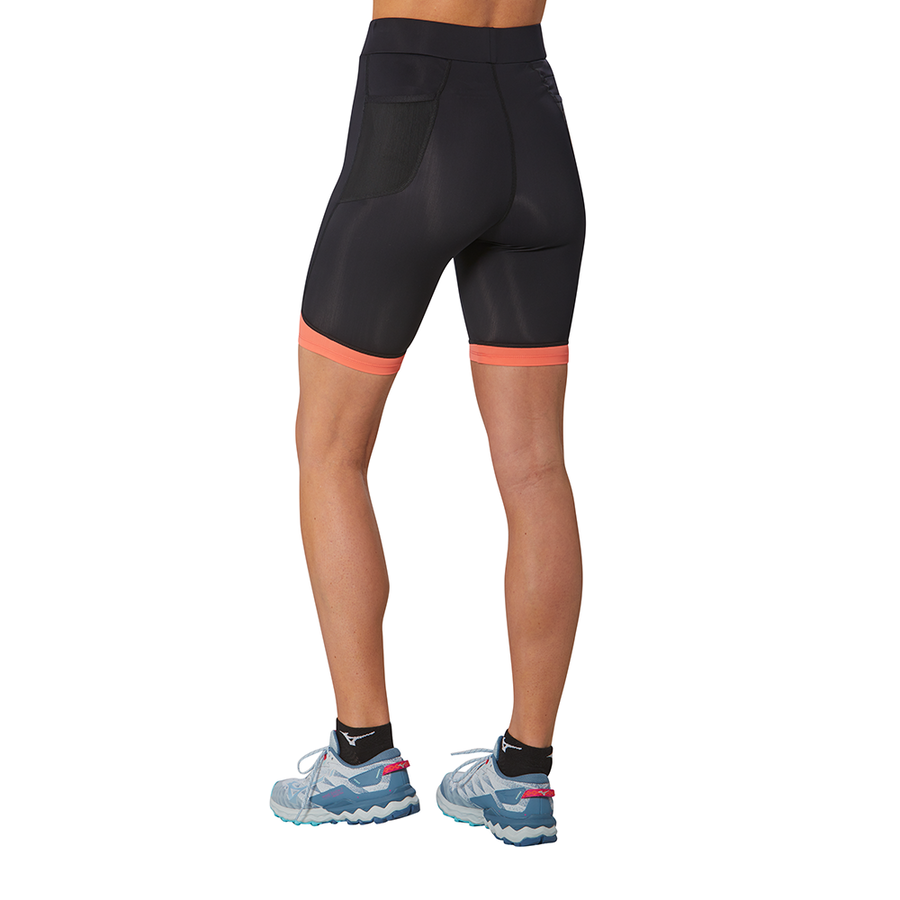 BG3000 Mid Tight - Schwarz | Women's running leggings | Mizuno Luxembourg