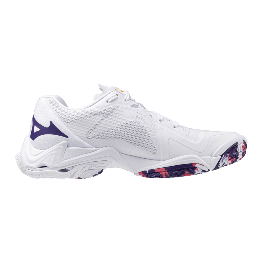 Mizuno WAVE LIGHTNING Z8 White/VioletIndigo/CamelliaRos