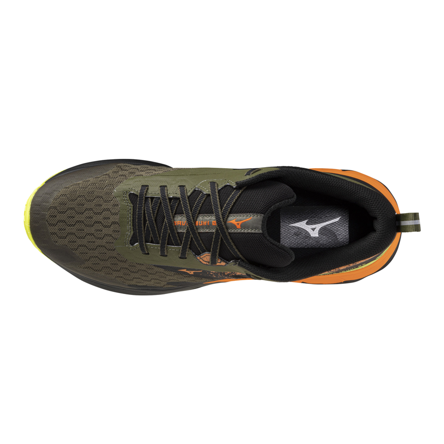 Mizuno WAVE IBUKI 5 Grape Leaf/Exotic Orange/Lemon Tonic