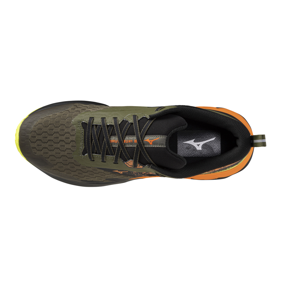 Mizuno WAVE IBUKI 5 Grape Leaf/Exotic Orange/Lemon Tonic