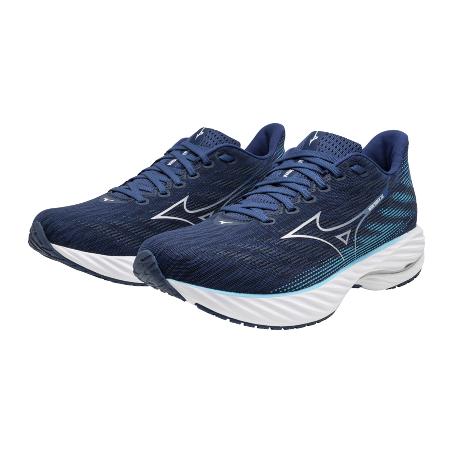 Mizuno WAVE RIDER 28 Estate blue/white/river blue