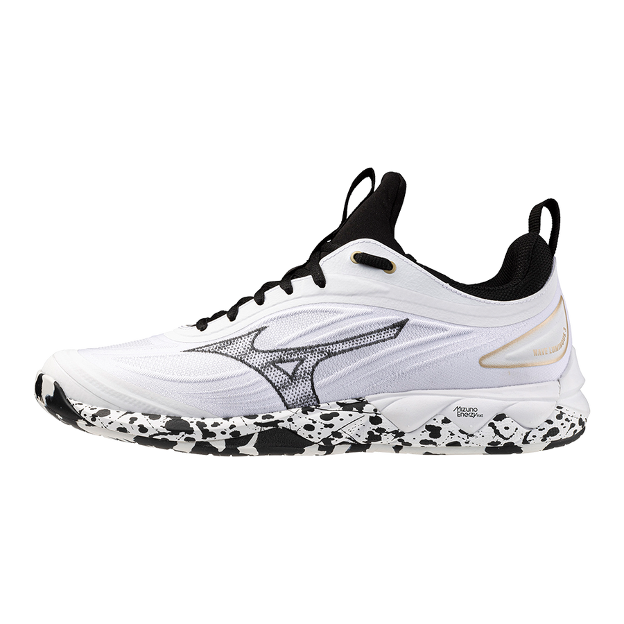 Mizuno WAVE LUMINOUS 3 White/Black/GE Gold