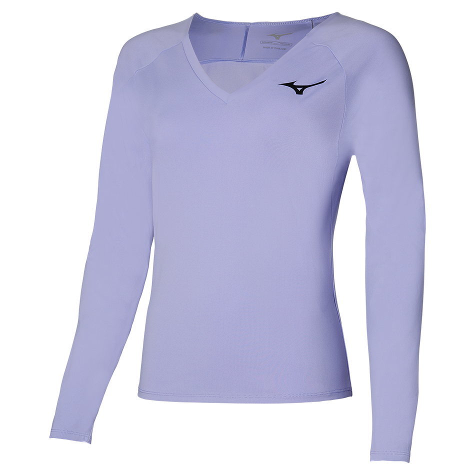 Mizuno L/S Tee Violet Glow