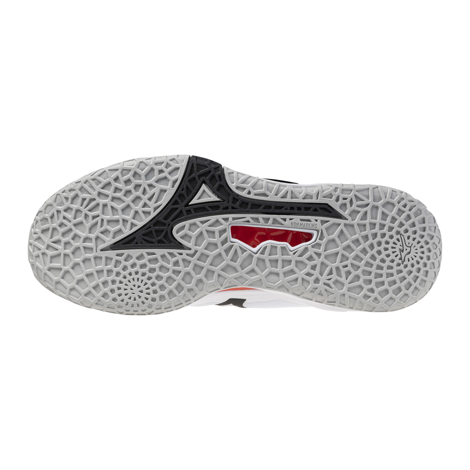 Mizuno WAVE STEALTH NEO 2 White/Black/Fiery Red