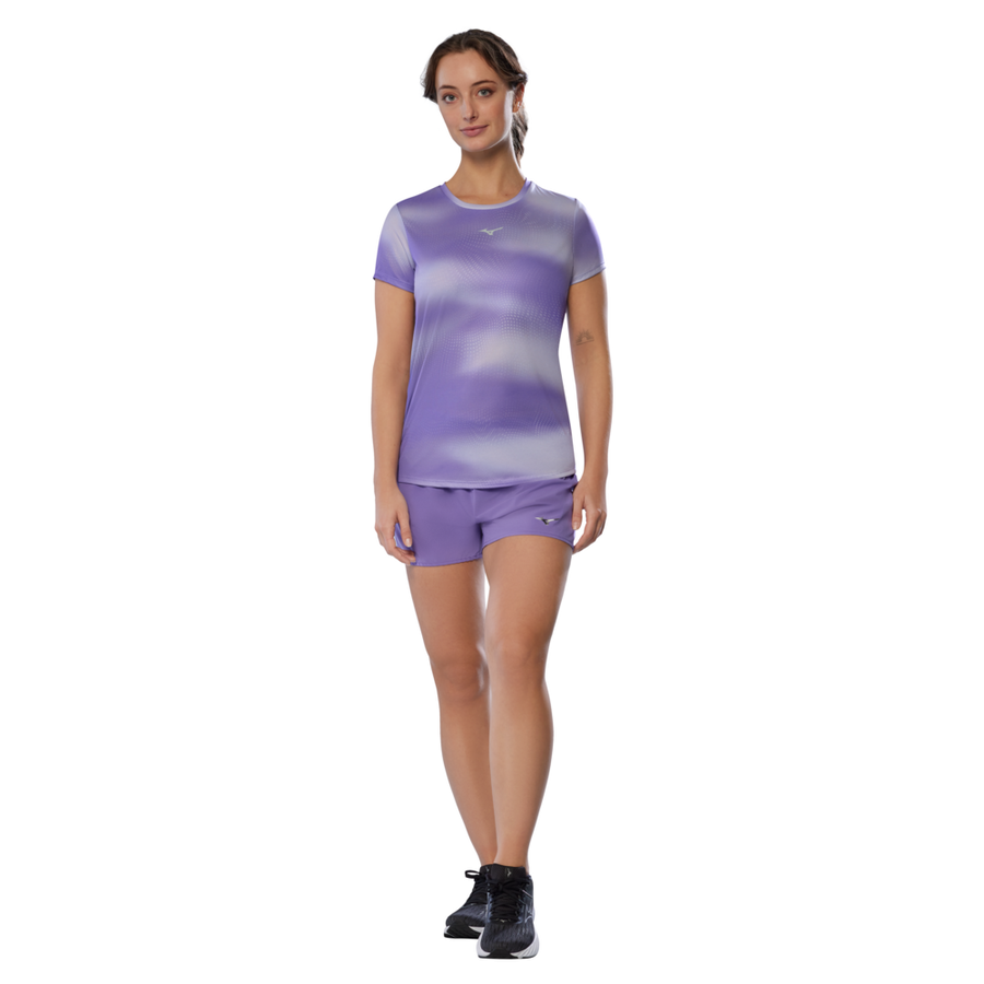 Mizuno CORE GRAPHIC T-SHIRT  Thistle