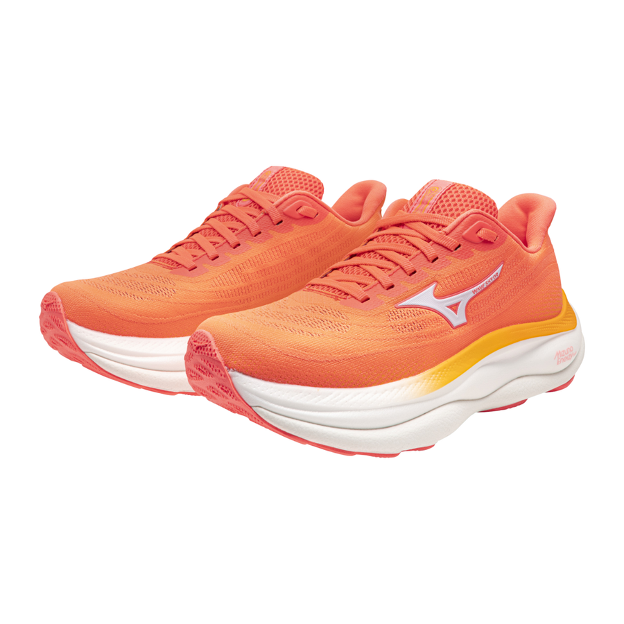 Mizuno WAVE SKY 9 Striking Coral/BaseballWhite/C