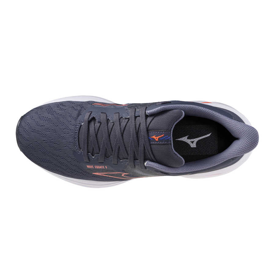 Mizuno WAVE EQUATE 9 Odyssey Gray/Striking Coral/Blue Granite