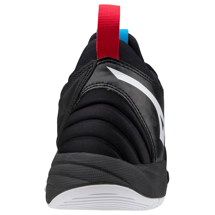 Mizuno Wave Momentum Black/White/SafetyYellow