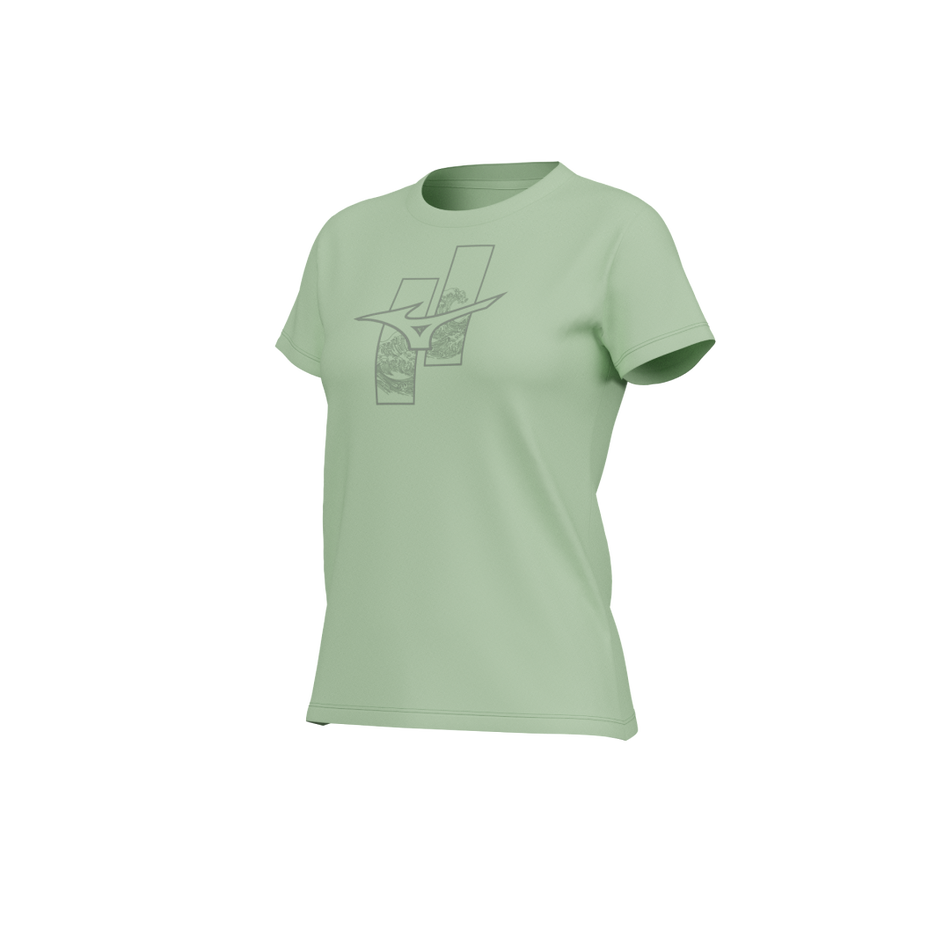Mizuno Athleticwear mizuno t-shirt Pistachio green