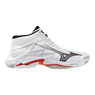 Mizuno WAVE LIGHTNING ELITE MID White/Black/Fiery Red